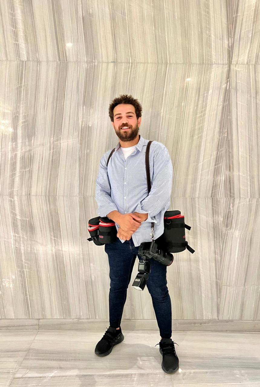 Portrait of Hadi, professional photographer